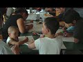 Firefighters visit children at burn hospital