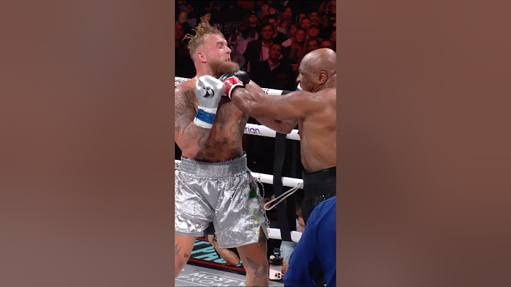 The Best Punches 😱 Mike Tyson 🆚 Jake Paul