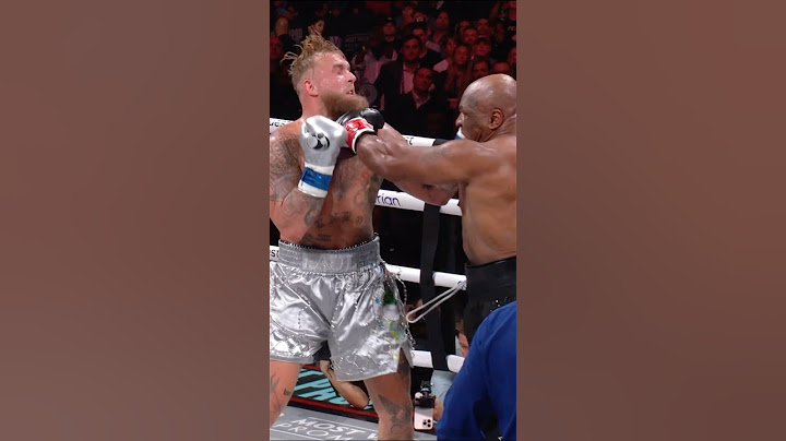 The Best Punches 😱 Mike Tyson 🆚 Jake Paul