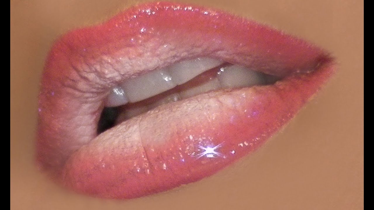 Ombre Lips Tutorial Pink And White YouTube