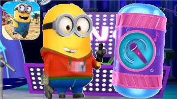 Coder Despicable Me Minion Rush Sing Out Prize Pod fullscreen gameplay Walkthrough ios / android