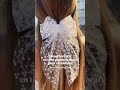 Noeud barrette en tulle