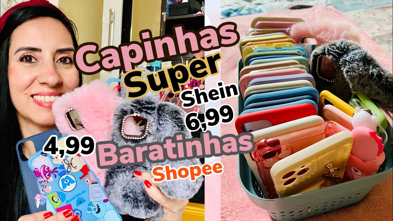 CAPINHAS IPHONE 11 E IPHONE SE - SHOPEE E SHEIN SUPER BARATINHAS