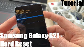 How to hard reset Samsung Galaxy S21, S21FE, S21+, S21 Ultra rebooting the System at fail function