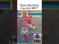 How Do You Know I Hate Mega Knight?  #clashroyale #shorts #clashroyalememes #clashroyaleshorts