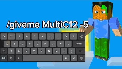 MultiCraft: Shortcut Way To Get Stacks Of Items!