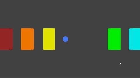 3D Animation In Python Using Ursina Module Showing Collision, Direction Change & Target Destroy.