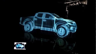 Nissan NP300 Car Projector Mapping~1