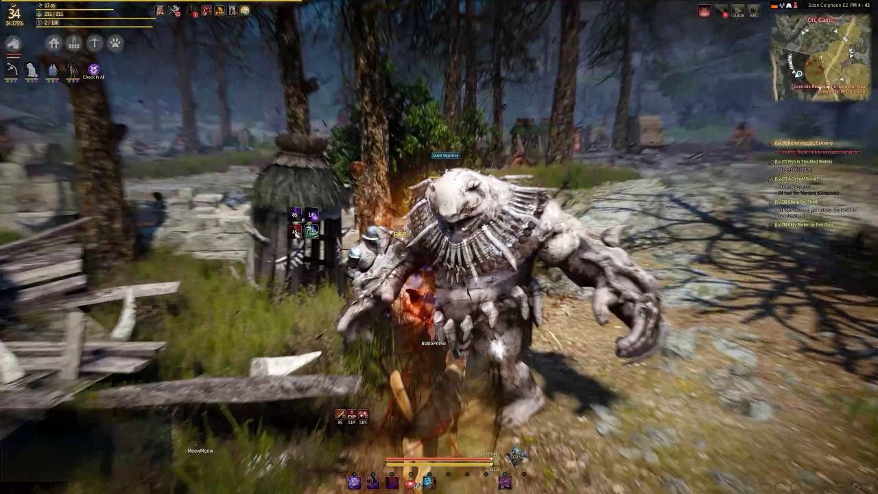 Black Desert Online Kunoichi Red Orc Quests Part 14.2 YouTube