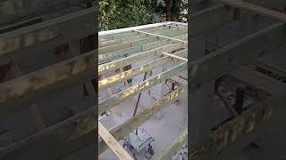 Межэтажное перекрытие по деревянным балкам