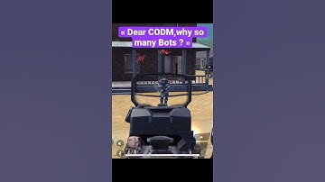 #codm Why so Many Bots #shorts