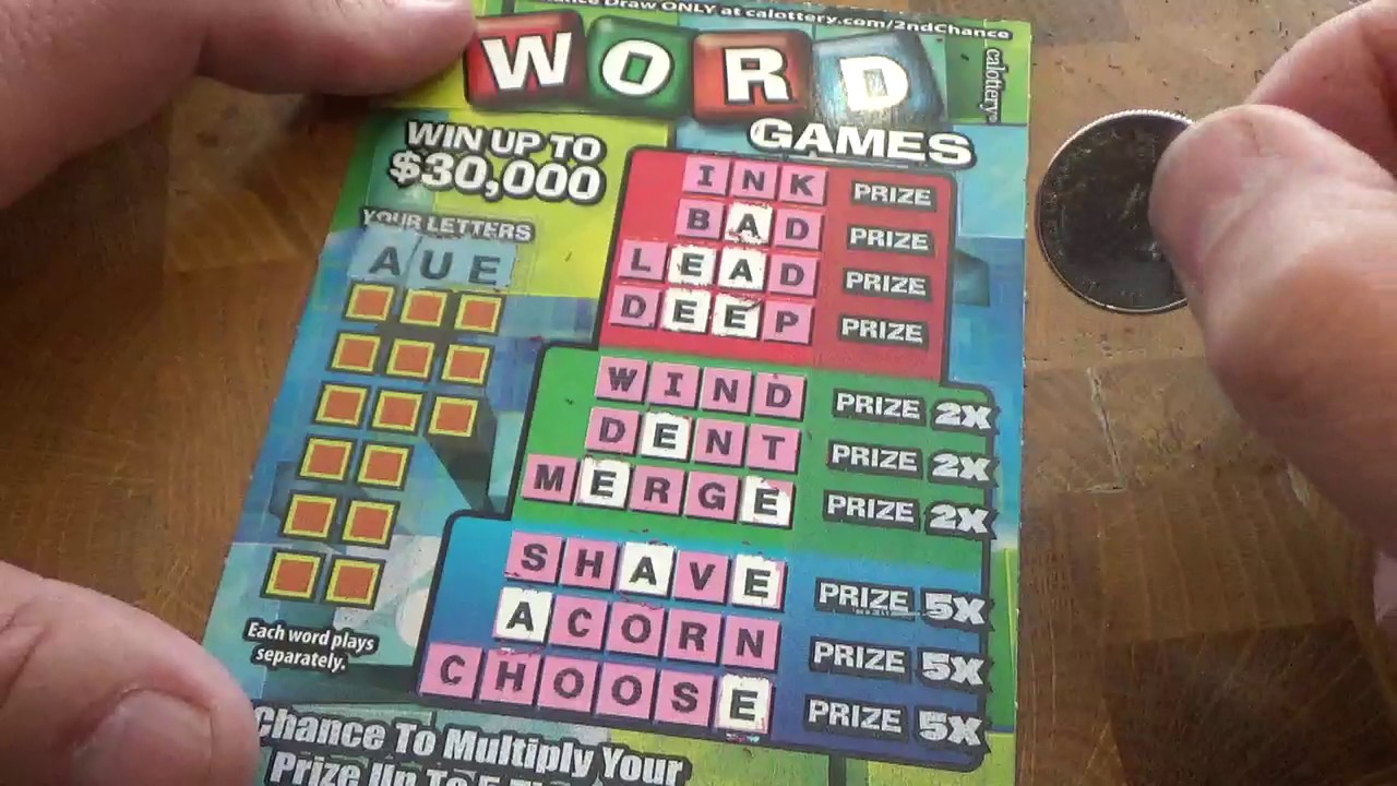 Word Games Lotto Fun Youtube