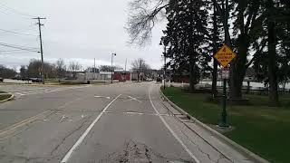 Driving on Wisconsin Ave. (Pewaukee, WI)