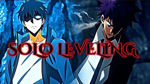 jin woo vs Kang 4k 120fps #sololeveling #sunjinwoo