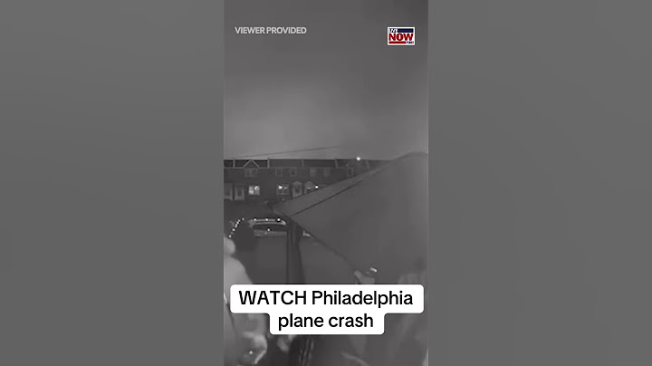 BREAKING watch plane crash in Philadelphia