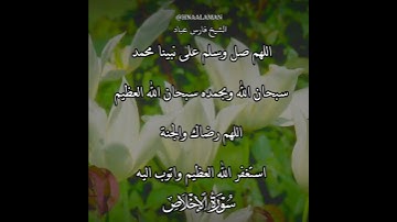 سورة الإخلاص | الشيخ فارس عباد،استغفر الله العظيم واتوب اليه، تلاوه خاشعه(1)