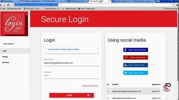 Google plus setup - Secure auth:Simple and Easy login sys - SQLVersion by  Phoenixcoded
