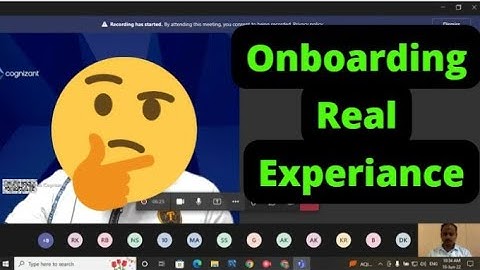 Cognizant Onboarding Real Experience | #cognizantonboardingprocess #onboarding2022