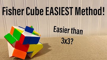Fisher Cube EASIEST Method! (3x3 Shape Mod)