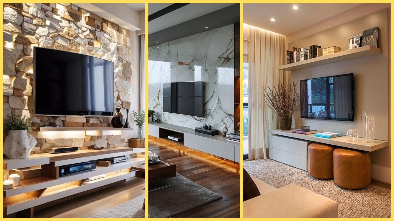 +107✅😍iDEIAS de RACK com PAINEL para SALA que TRANSFORMA em algo mais sofisticado e acolhedor