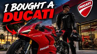 I BOUGHT A DUCATI!