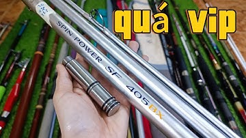 VIDEO 747: Lô cần nhật tổng hợp, lục Spin power BX, lure MH, cần chỉ 1xx