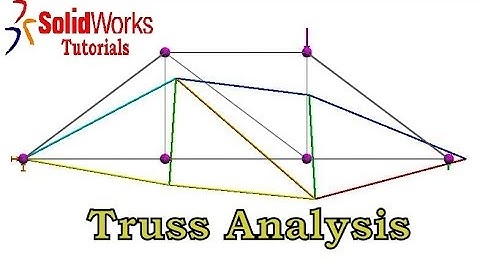 Truss Analysis in Solidworks Simulation (Problem 1)