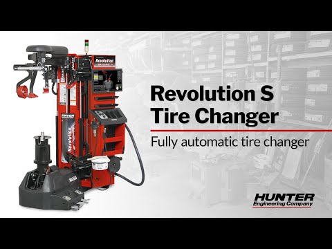 Revolution S Fully-Automatic Tire Changer by Hunter Engineering