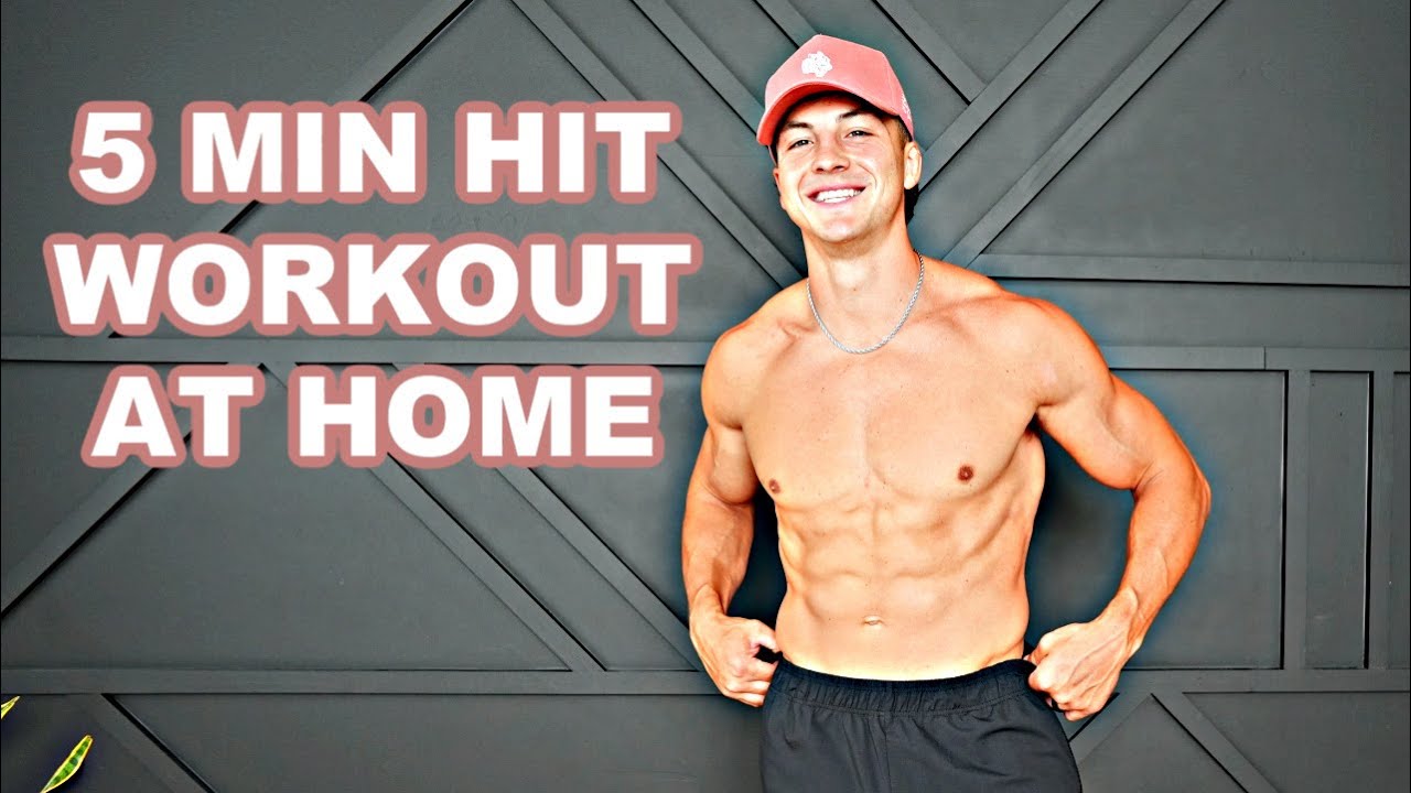 5 MINUTE FOLLOW ALONG HIT WORKOUT // NO EQUIPMENT NEEDED