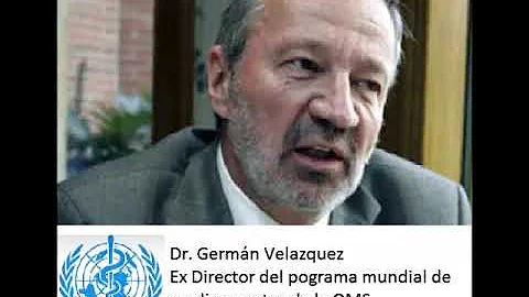 OMS German Velazquez - Ex Director de la OMS