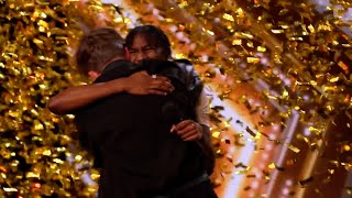 Alesha Dixon Moved To Tears and Awards Her GOLDEN BUZZER To Rap And Pianist Duo Flintz & T4ylor