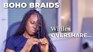 Braid With Me, While I Overshare about My Life.. getting depressed, life failures, Starting all over