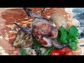 лесная кухня рябчик на углях