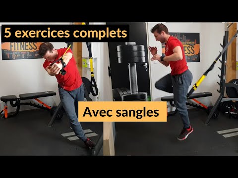 5 exercices complets avec sangles de suspension 