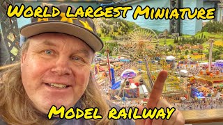 Miniatur Wunderland Hamburg world largest miniature model railway and airport 2023 full tour
