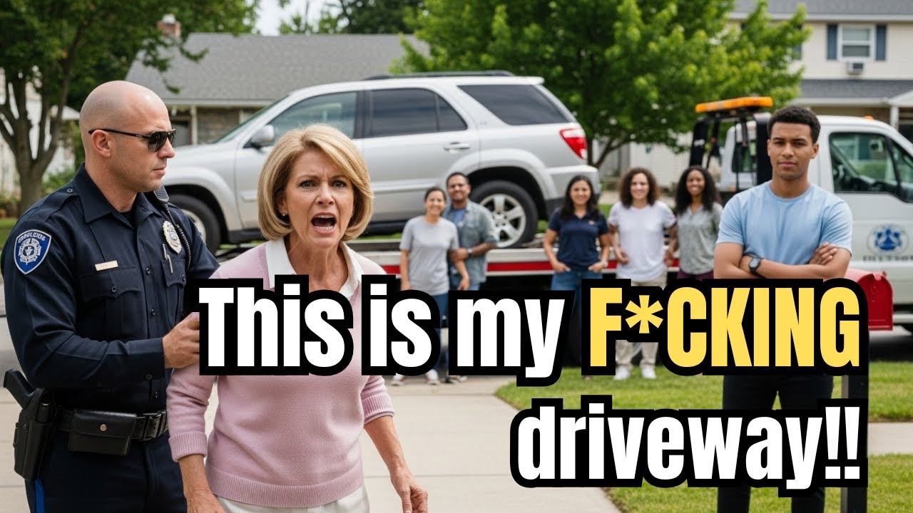 HOA Karen Blocked My Driveway—The Cops Towed Her Car and She Was ...