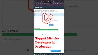 Publish Laravel Project in cPanel in 30 Seconds 😱🔥 #ytshorts #viralreels #shorts