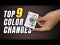 9 Ways to Color Change a Card - Tutorial