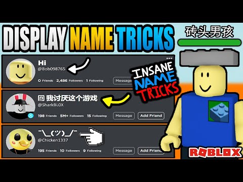 How to display names on Roblox - Quora