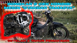 Bore Up Mesin C-Series || Bongkar Mesin Standar Tamasya Setelah 2 Tahun Pemakaian