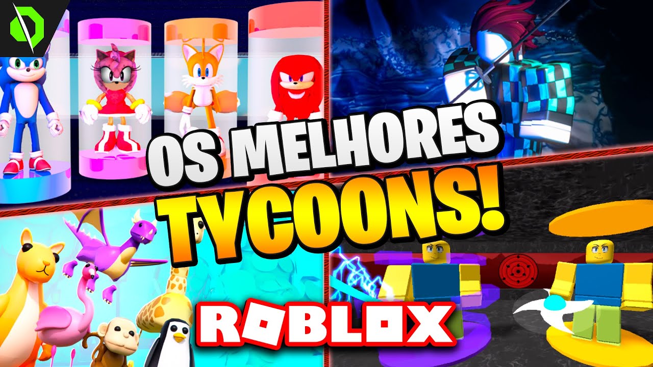 JOGUE AGORA! TOP 10 JOGOS MAIS DIVERTIDOS do ROBLOX! 