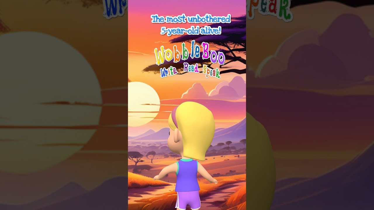 The most unbothered 5 year old alive | WobbleBoo