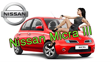 Nissan Micra III Замена масла и фильтров