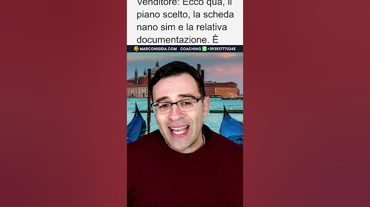 Turista Compra Scheda Telefonica in Italia - SIM italiana per Stranieri -  Corso di Italiano