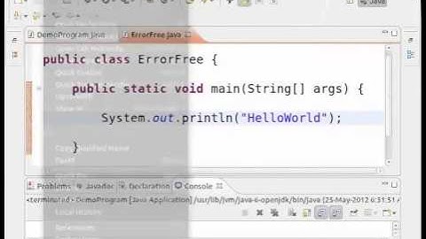 Errors and Debugging in Eclipse - Gujarati