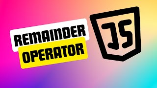JavaScript Operators || Remainder Operator || learn Operators #javascript #operators #module #learn