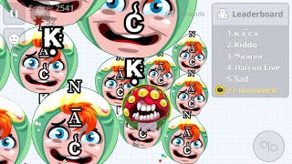 I NEVER GIVE UP ON AGARIO