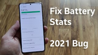 Fix Samsung One UI 3.0 Battery Stats 2021 issue! screenshot 5