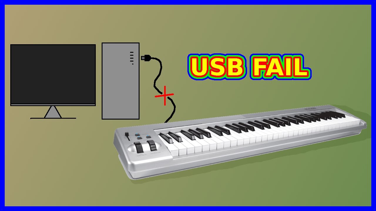 🎹 cambiando el conector USB B de un teclado midi M Audio 🎹 E0246
