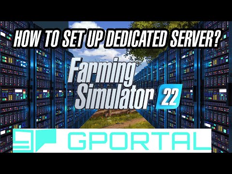 How to set-up dedicated server on G-portal.com - Farming simulator 22